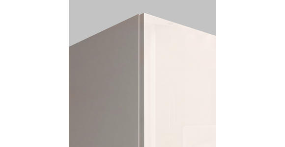 KLEIDERSCHRANK 196/219/59 cm,  in Kaschmir, 4-türig  - Kaschmir/Alufarben, KONVENTIONELL, Holzwerkstoff/Metall (196/219/59cm) - Carryhome