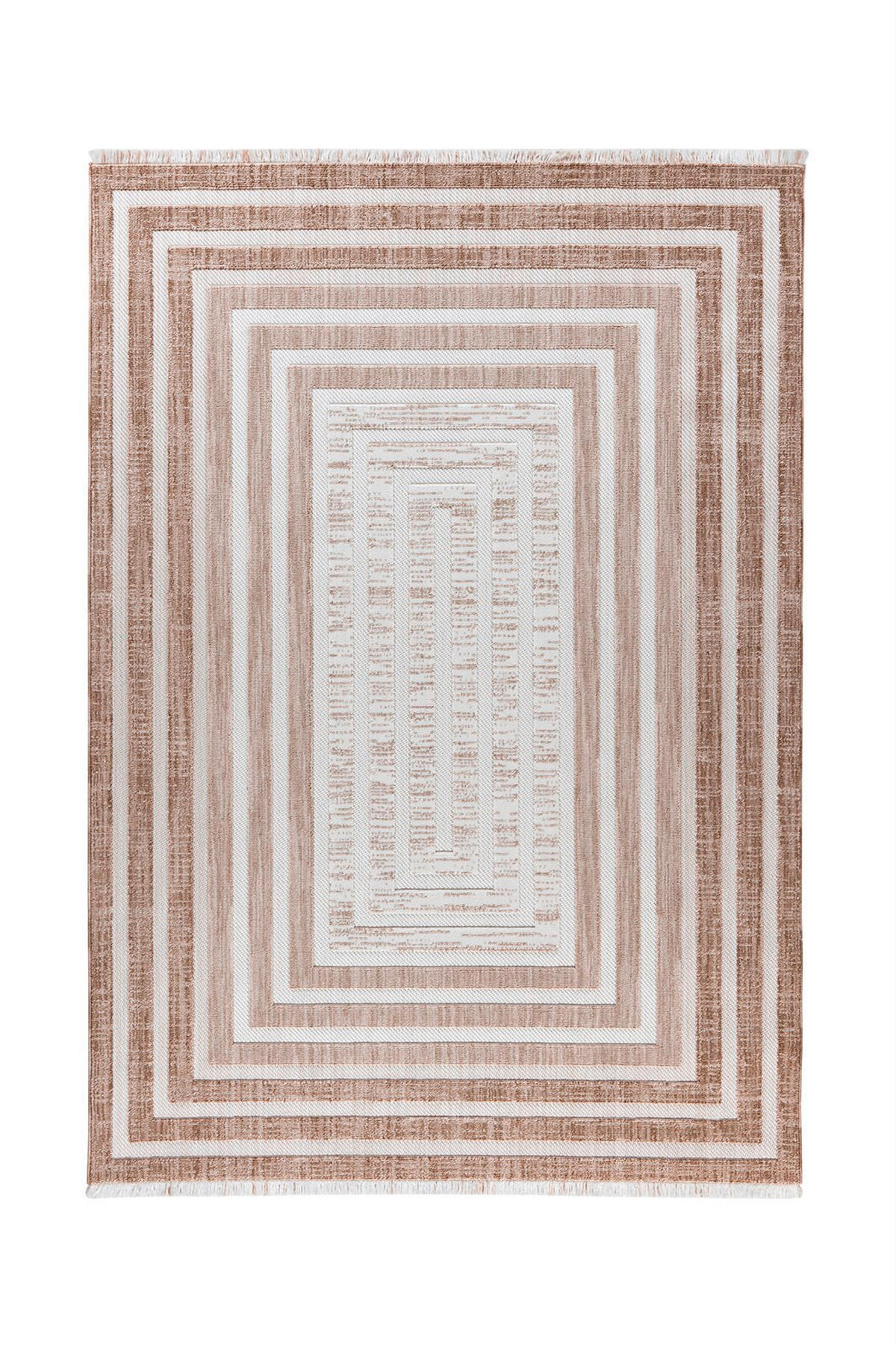 TEPPICH 160/230 cm Sarai 125 Braun / Beige Braun, Beige  - Beige/Braun, KONVENTIONELL, Textil (160/230cm)