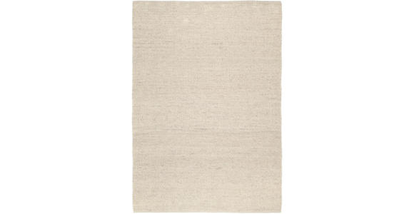 HANDWEBTEPPICH 140/200 cm Havre Naturfarben, Beige  - Beige/Naturfarben, Basics, Textil (140/200cm) - Linea Natura