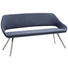 SITZBANK 175/88/66 cm in Anthrazit, Blau, Grau, Edelstahlfarben - Blau/Edelstahlfarben, Design, Textil/Metall (175/88/66cm) - Voleo SITZBANK 175/88/66 cm in Anthrazit, Blau, Grau, Edelstahlfarben - Blau/Edelstahlfarben, Design, Textil/Metall (175/88/66cm) - Voleo