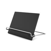 STOJALO ZA KUHARSKO KNJIGO   27/20,7/6,3 cm                  - barve nerjavečega jekla/črna, Basics, kovina/umetna masa (27/20,7/6,3cm) - Zack