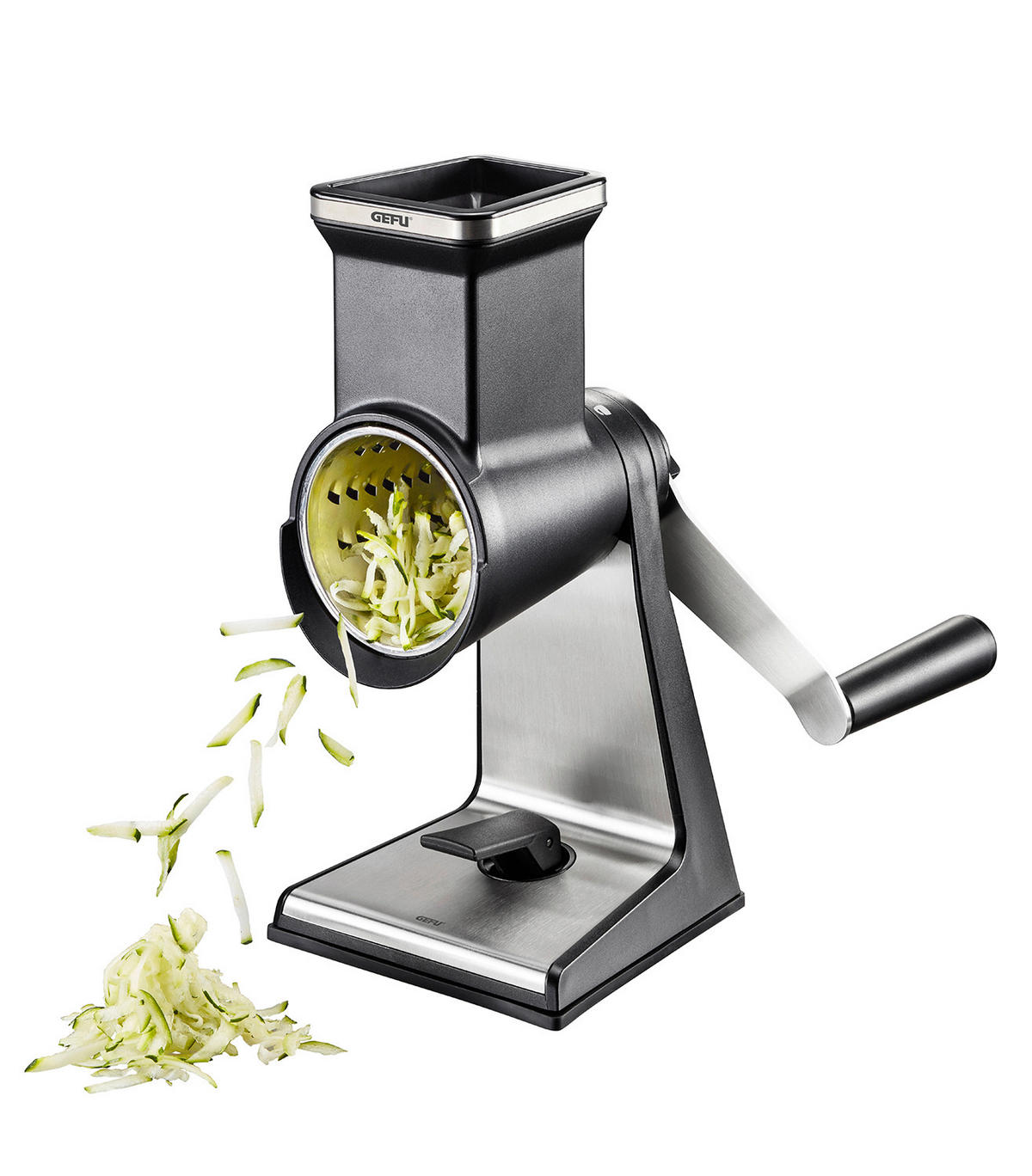 ALLZWECKREIBE Transforma  - Schwarz/Grau, Basics, Kunststoff/Metall (13,6/28/28,1cm) - Gefu