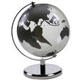 GLOBUS - Grau, Basics, Glas/Metall (21/29/22cm) - Ambia Home