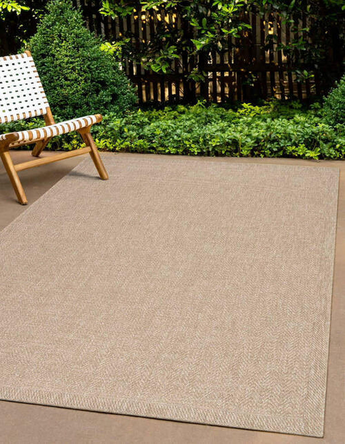 OUTDOORTEPPICH 60/180 cm Kenzy Naturfarben  - Naturfarben, KONVENTIONELL, Textil (60/180cm)