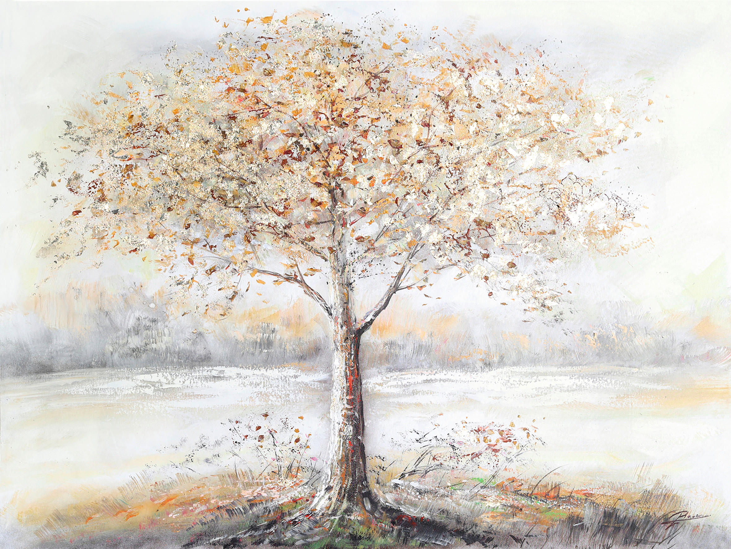 Monee OLEJOMALBA, krajina a příroda, 120/90 cm