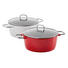 SCHMORTOPF Aluminium - Rot, Basics, Metall (28cm) - Schulte Ufer