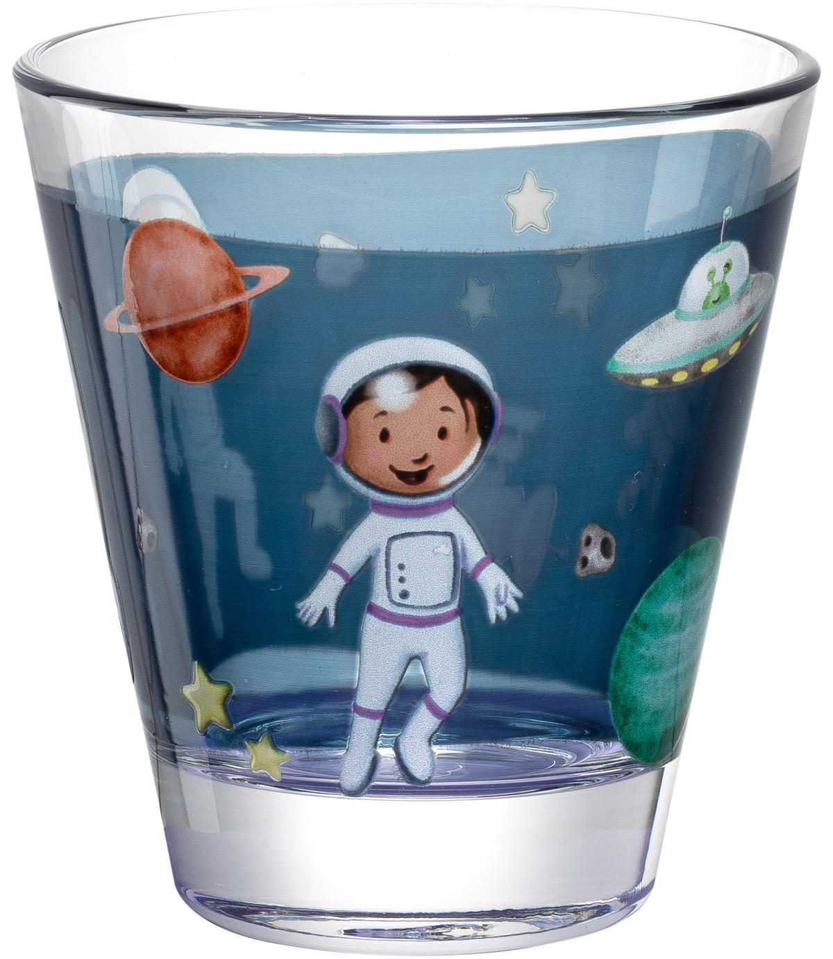 GYEREKPOHÁR - átlátszó, Trend, Üveg (8,5/9/8,5cm) - Leonardo