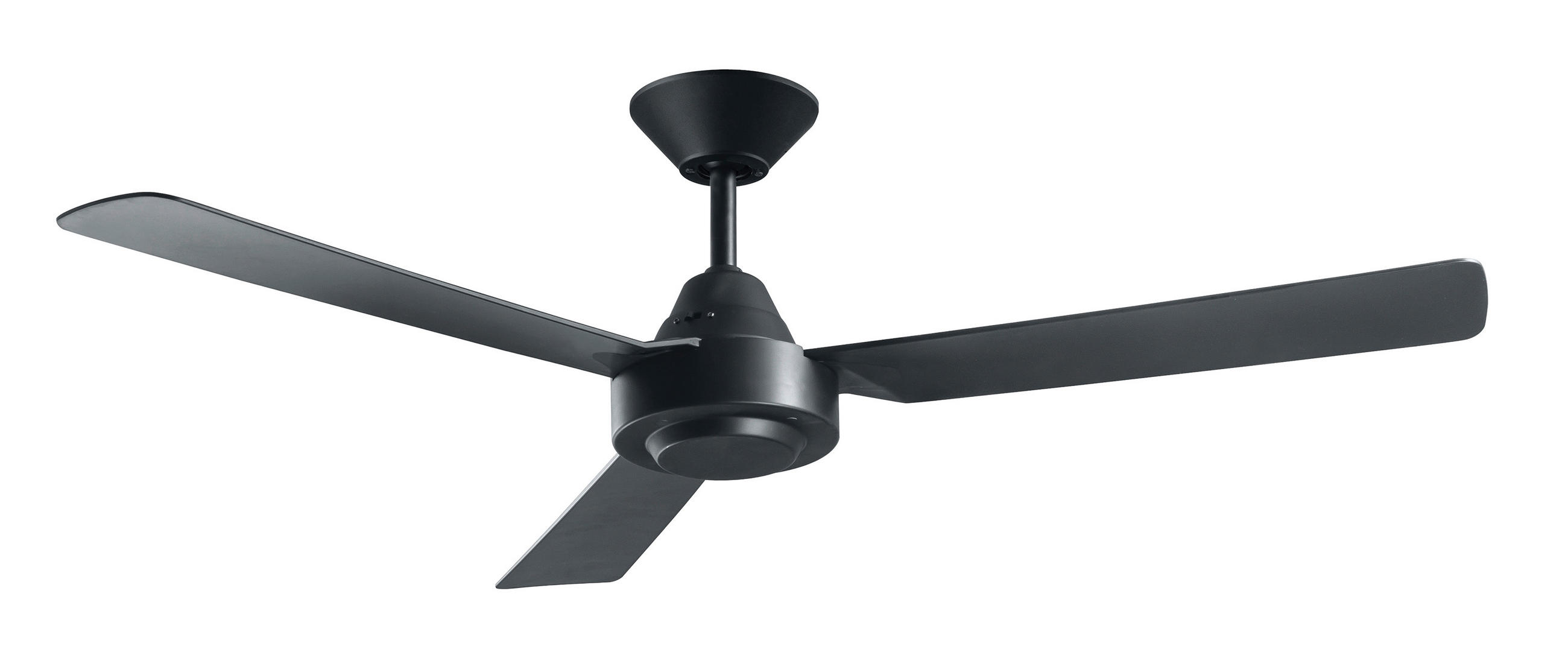 DECKENVENTILATOR BAYSIDE CALYPSO 122/31 cm   - Schwarz, Design, Kunststoff (122/31cm) - P & B