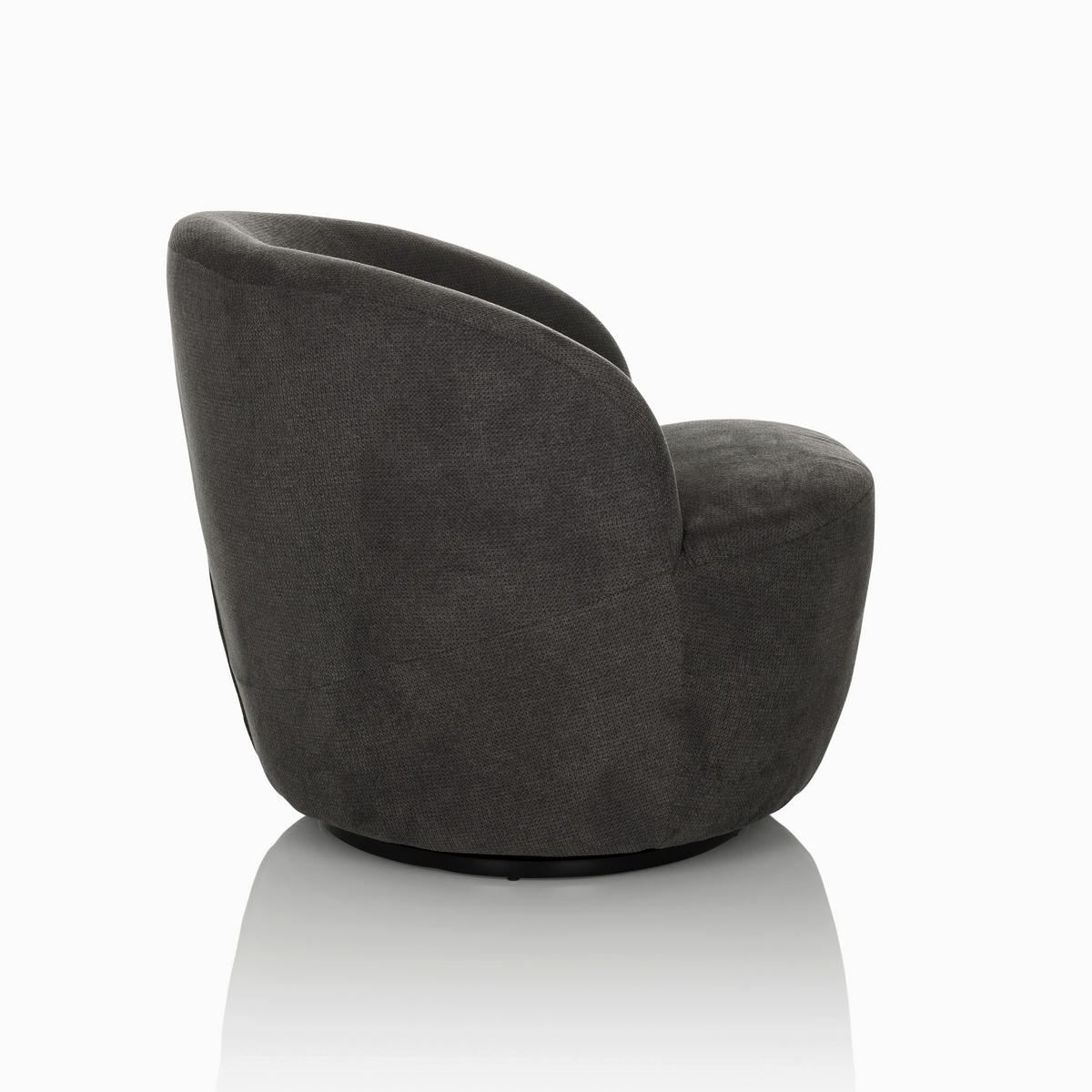 LOUNGEFÅTÖLJ  - grå, Modern, textil (65/70/77cm) - MID.YOU