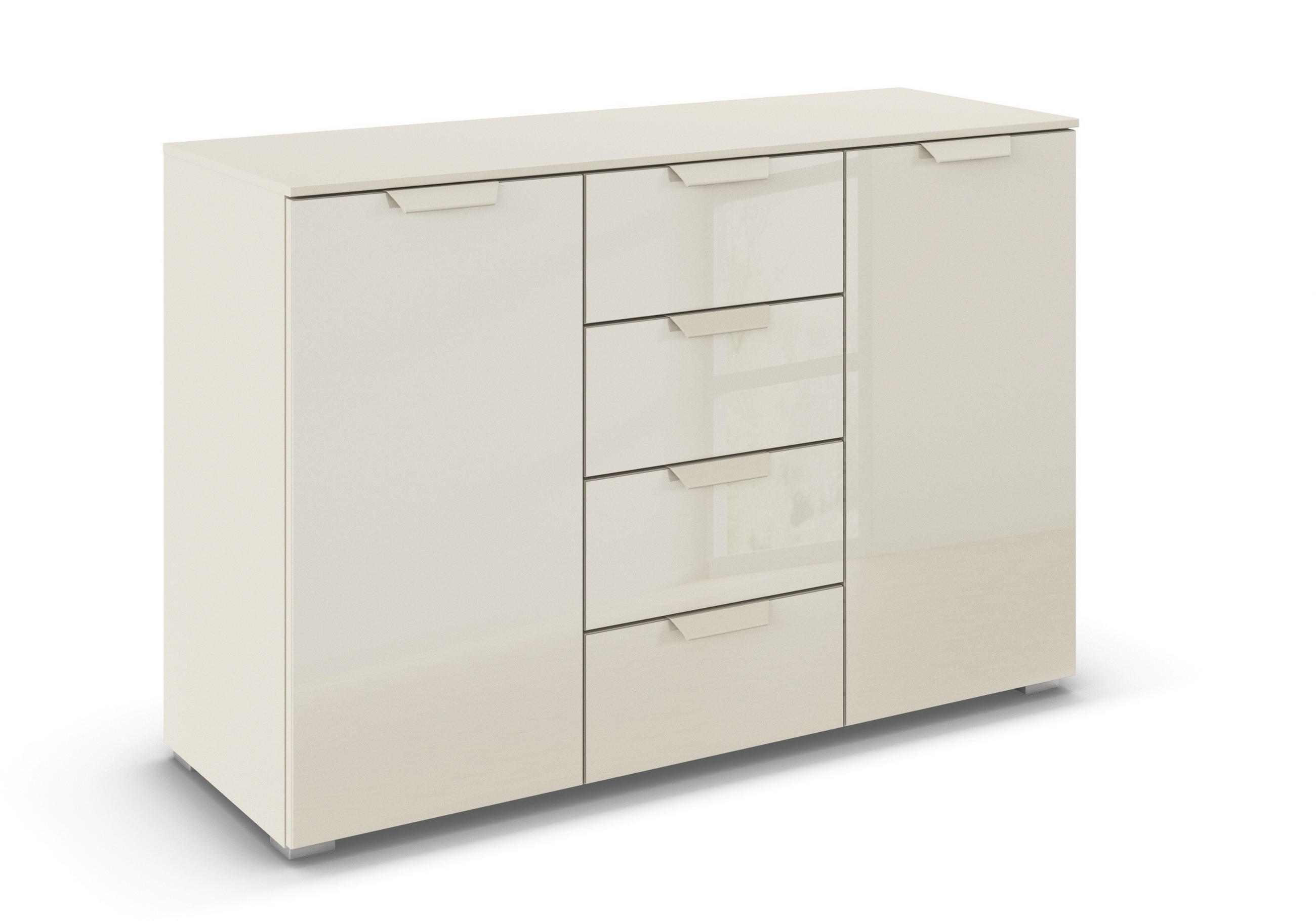 SIDEBOARD  in 120/81/42 cm  - Champagner, Design, Glas/Holzwerkstoff (120/81/42cm) - Carryhome