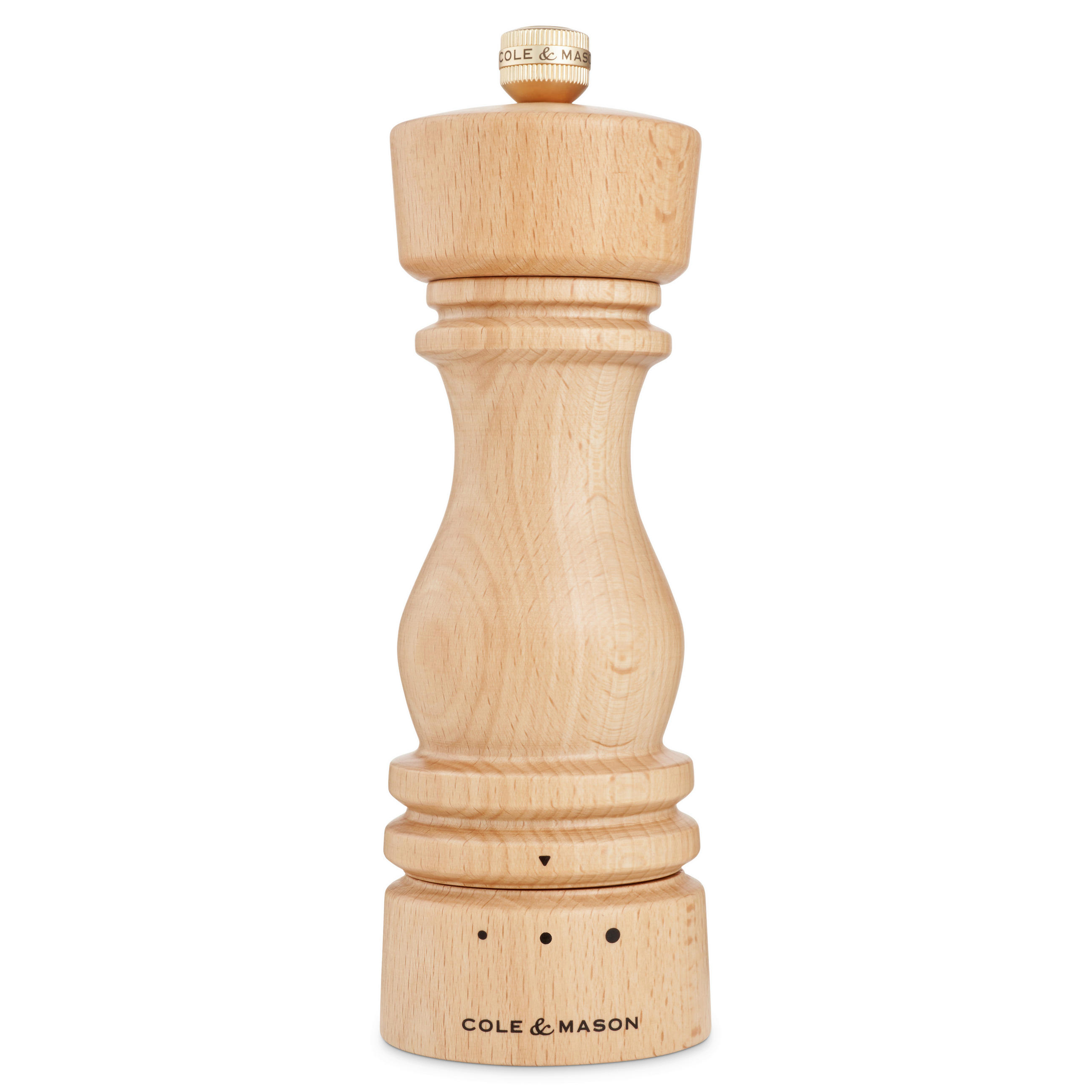 SALZMÜHLE  - Hellbraun, Basics, Keramik/Holz (5,9/5,9/18cm) - Cole & Mason