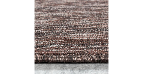 FLACHWEBETEPPICH 120 cm Nizza Braun  - Braun, Design, Textil (120cm) - Novel