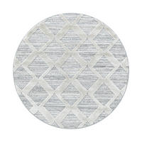 WEBTEPPICH 200 cm Pisa 4703 grau Grau  - Grau, KONVENTIONELL, Textil (200cm)