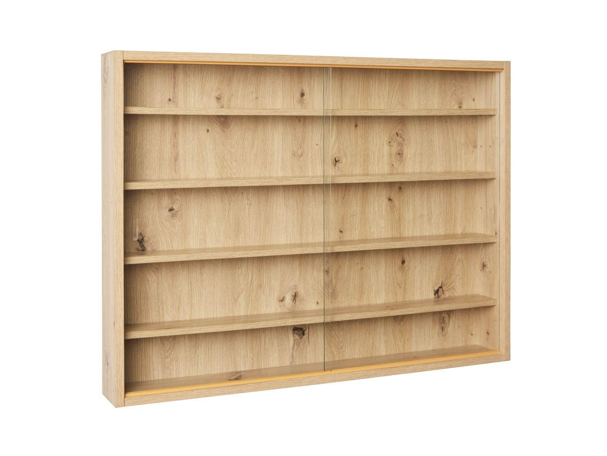 Wandregal Artisario 80 cm Eichefarben