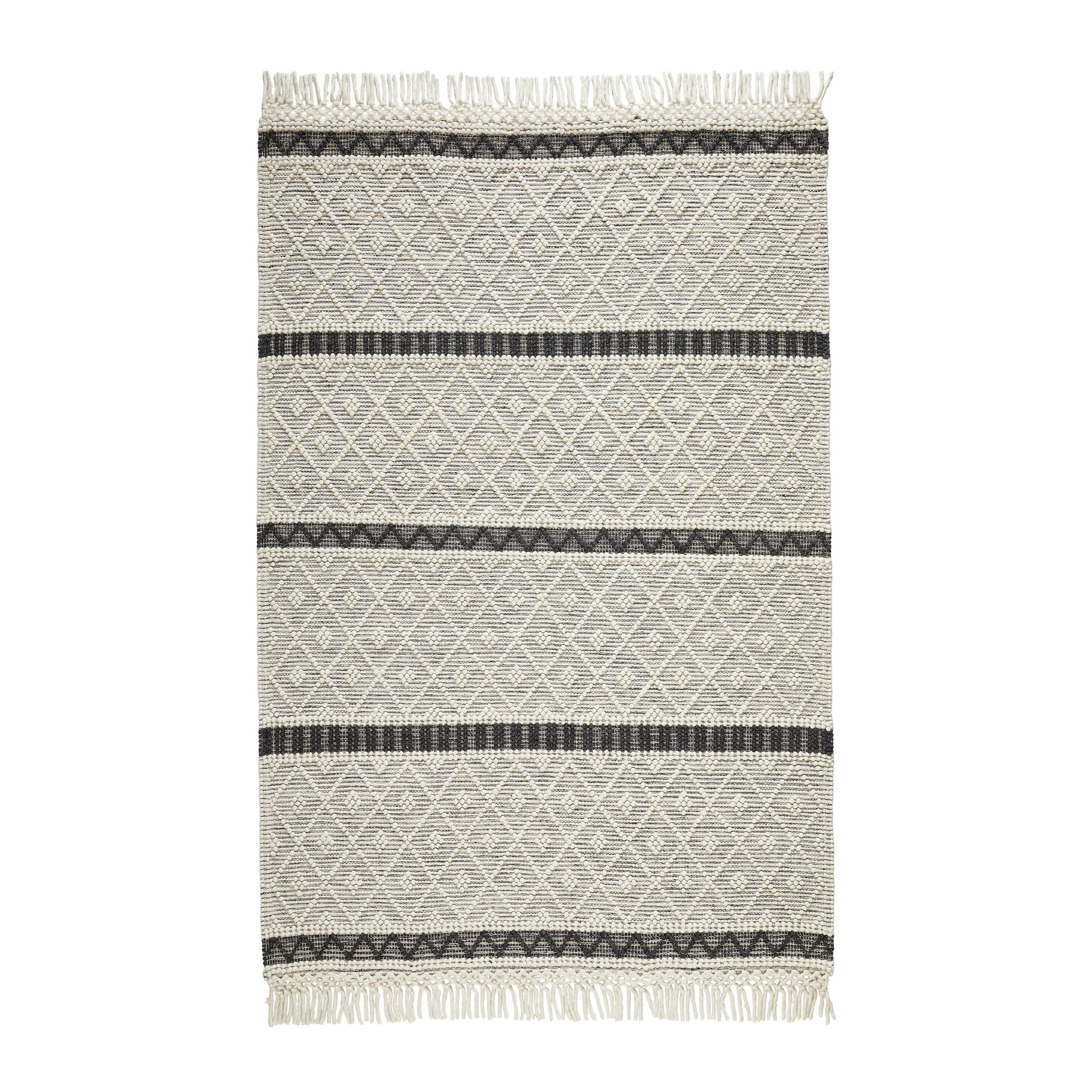 HANDWEBTEPPICH 160/230 cm Sylt Creme  - Creme, Natur, Textil (160/230cm) - Linea Natura