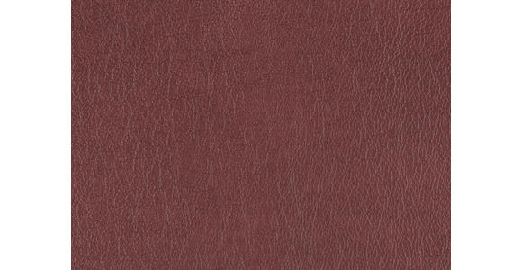 ECKSOFA  in Echtleder Bordeaux  304/201 cm  - Bordeaux/Schwarz, Design, Leder/Metall (304/201cm) - Belluti