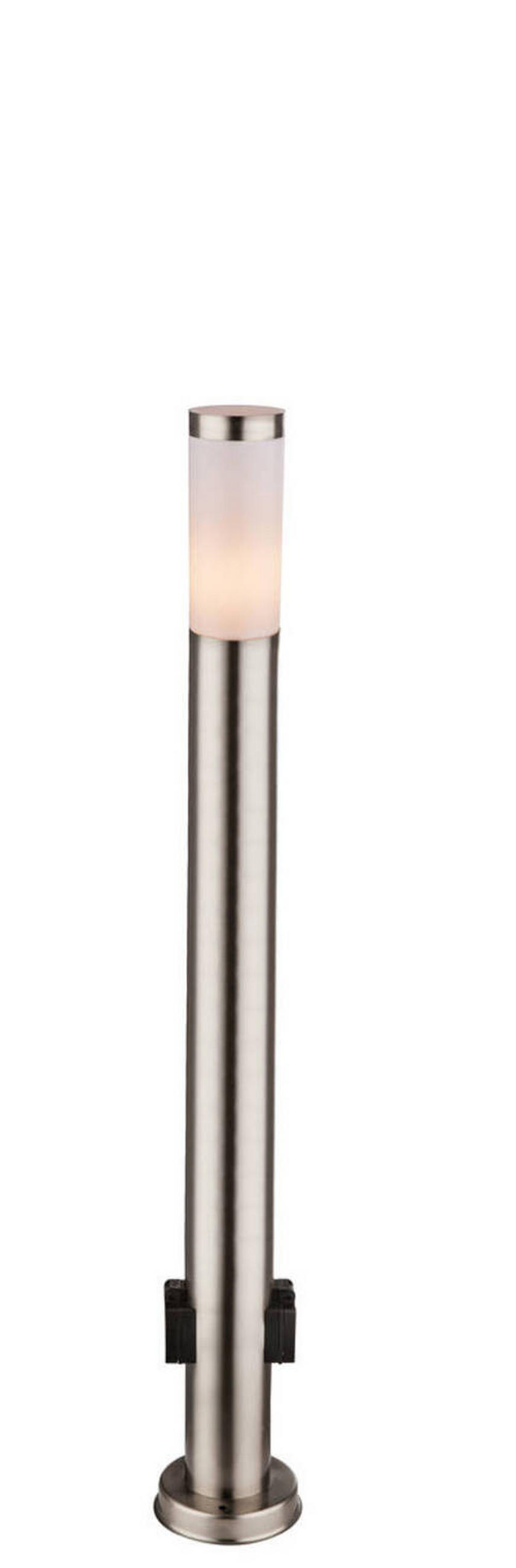 PODNA SVJETILJKA VANJSKA  - boje oplemenjenog čelika/opalna, Design, metal/plastika (13,1/110cm) - Globo