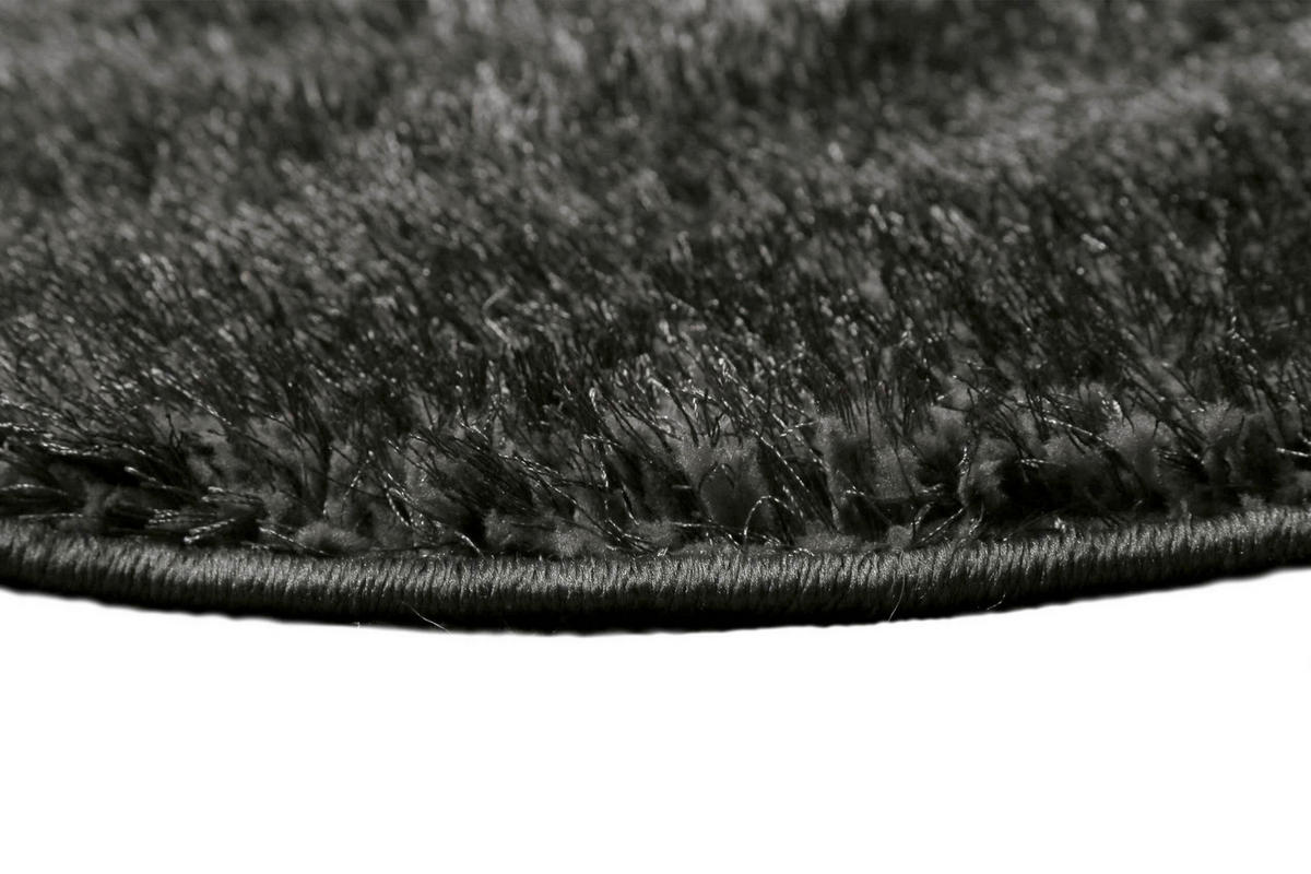 HOCHFLORTEPPICH 200 cm #Swagger Shag Anthrazit rund  - Anthrazit, Basics, Textil (200cm) - Esprit
