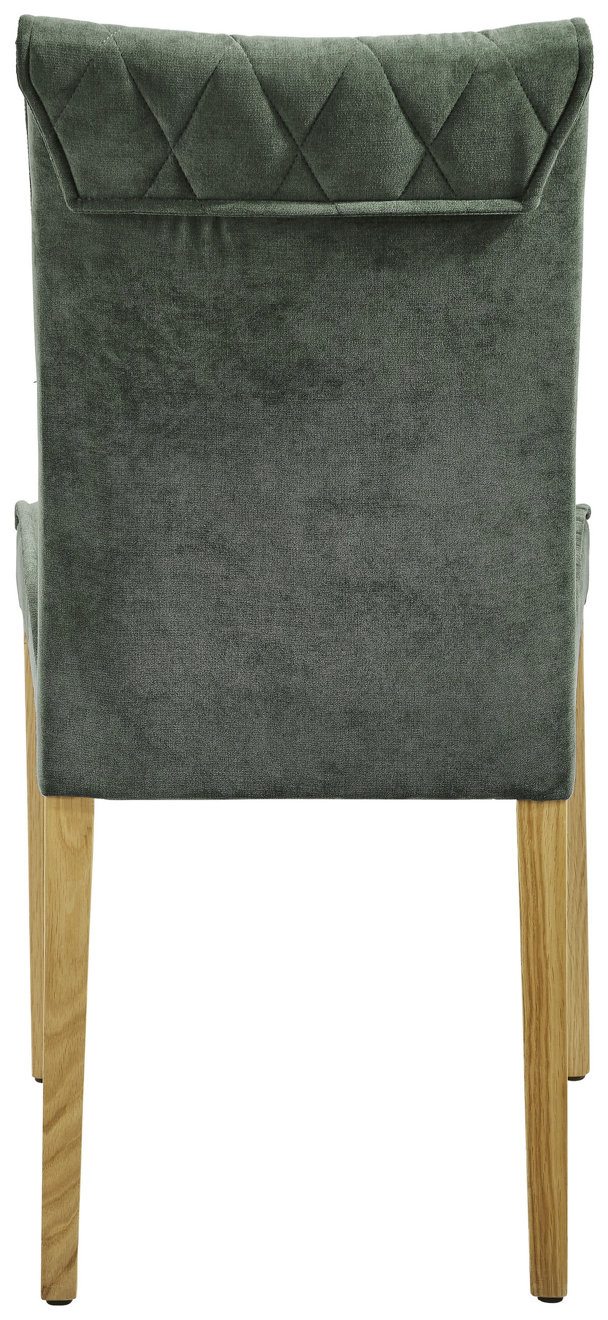 STOLICA  boja hrasta, tamnozelena       - boja hrasta/tamnozelena, Konvencionalno, drvo/tekstil (46/95/64cm) - Cantus