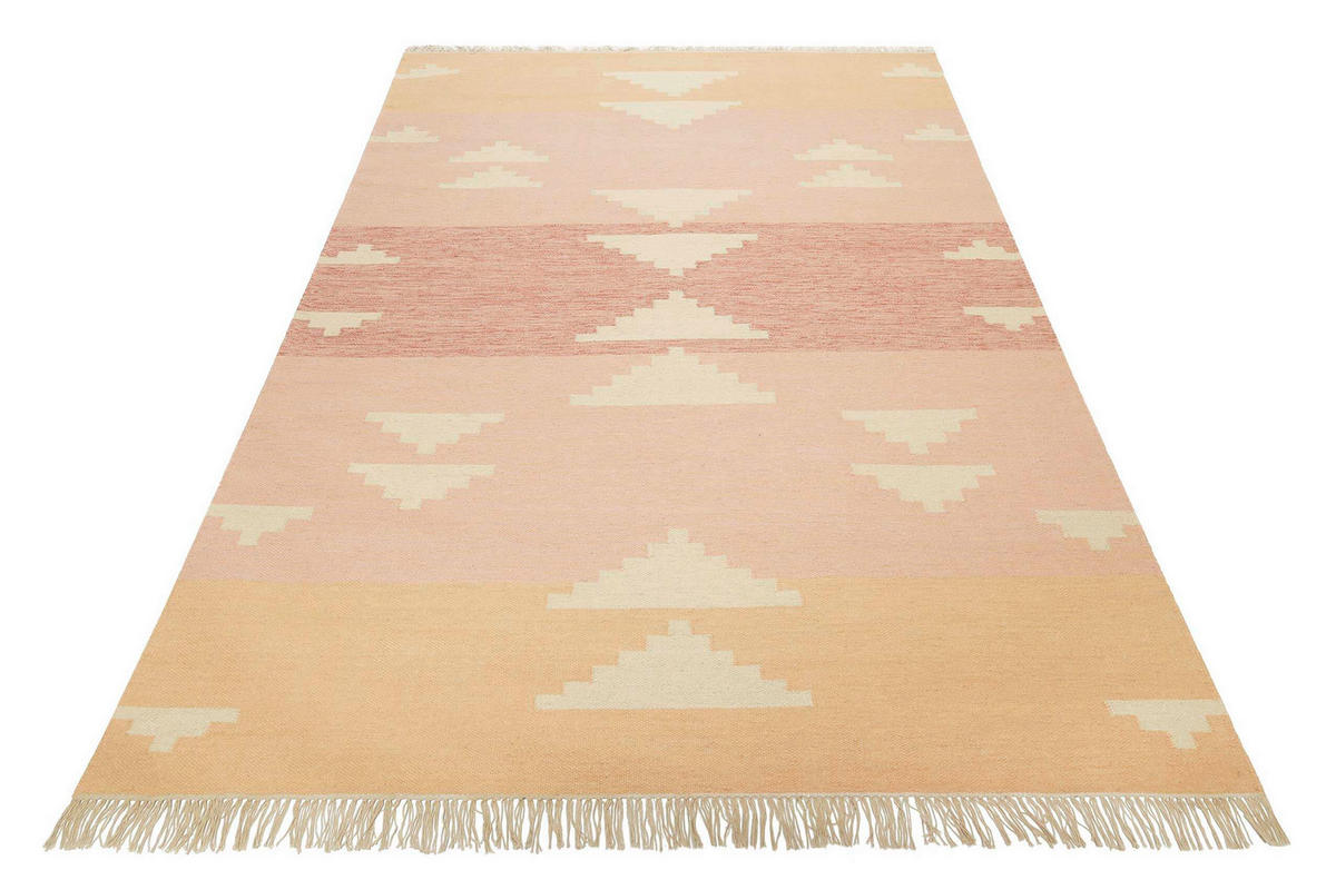 HANDWEBTEPPICH 200/290 cm Soleil Multicolor rechteckig  - Multicolor, Basics, Textil (200/290cm) - WECON HOME