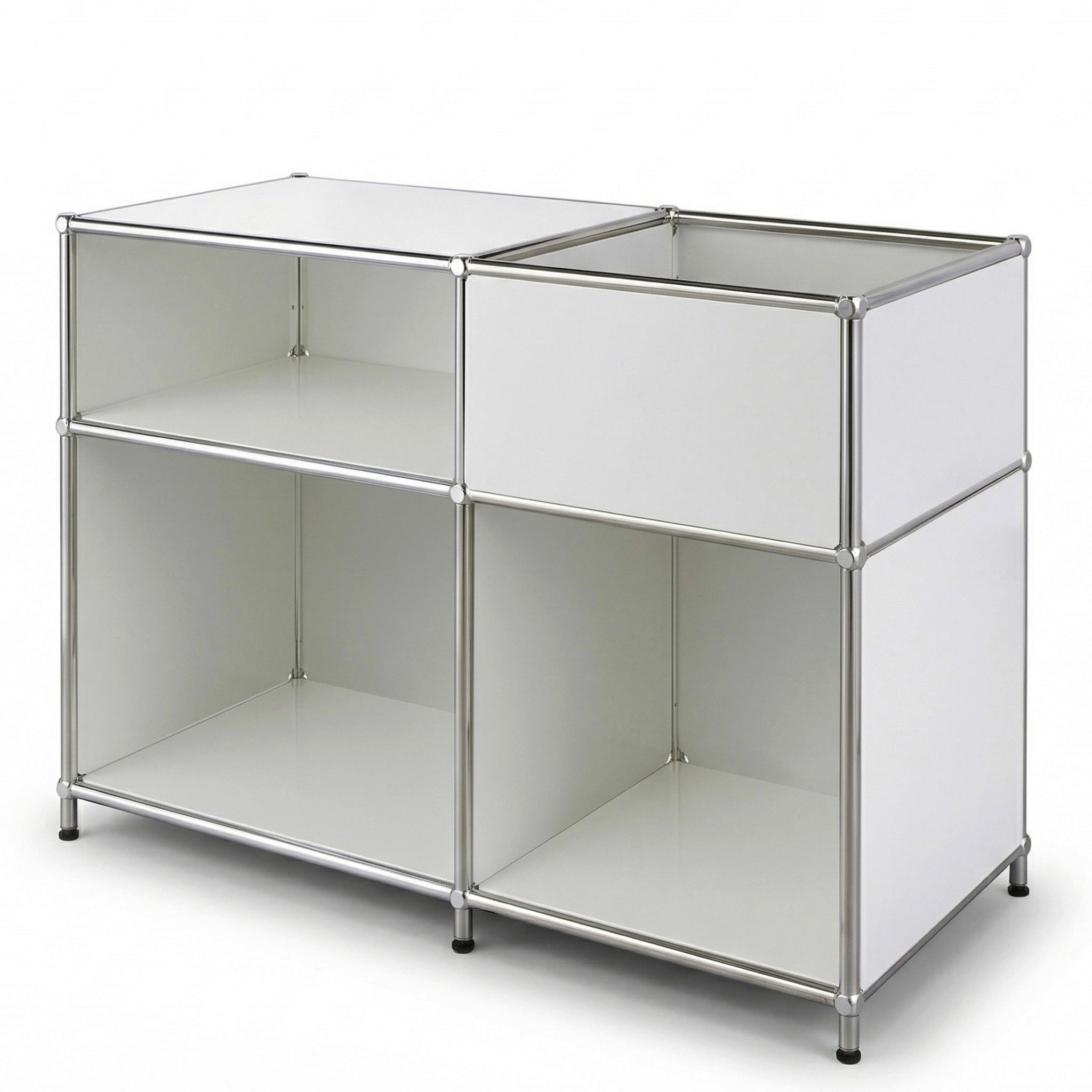 SIDEBOARD Concept Epure MK-030 88/65/40 cm  - Weiß, Basics, Metall (88/65/40cm) - Floordirekt
