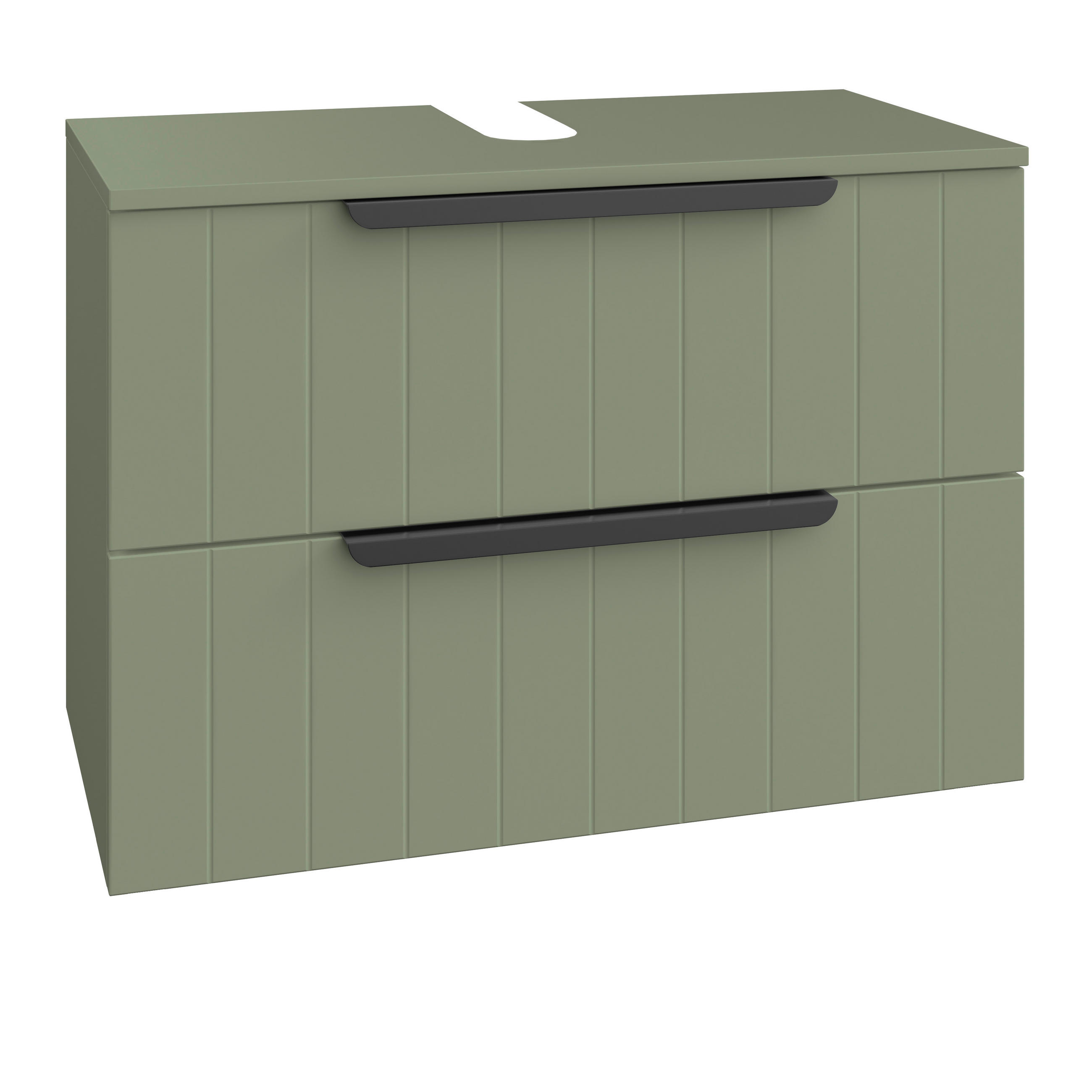 Xora Waschbeckenunterschrank Itallo Grün 76x53x38.5 cm