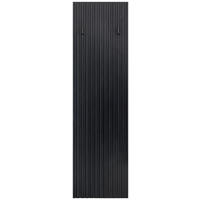 ŠATNÍ PANEL, černá, 32/115/2 cm - černá, Design, kompozitní dřevo (32/115/2cm) - Hom`in