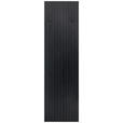 GARDEROBENPANEEL  in 32/115/2 cm  - Schwarz, Design, Holzwerkstoff (32/115/2cm) - Hom`in
