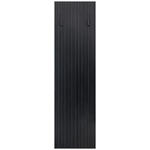 GARDEROBENPANEEL  in 32/115/2 cm  - Schwarz, Design, Holzwerkstoff (32/115/2cm) - Hom`in