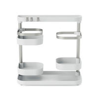 DRŽAČ ZA POTREPŠTINE - bela/srebrna, Osnovno, metal/plastika (51/16/32cm) - Umbra