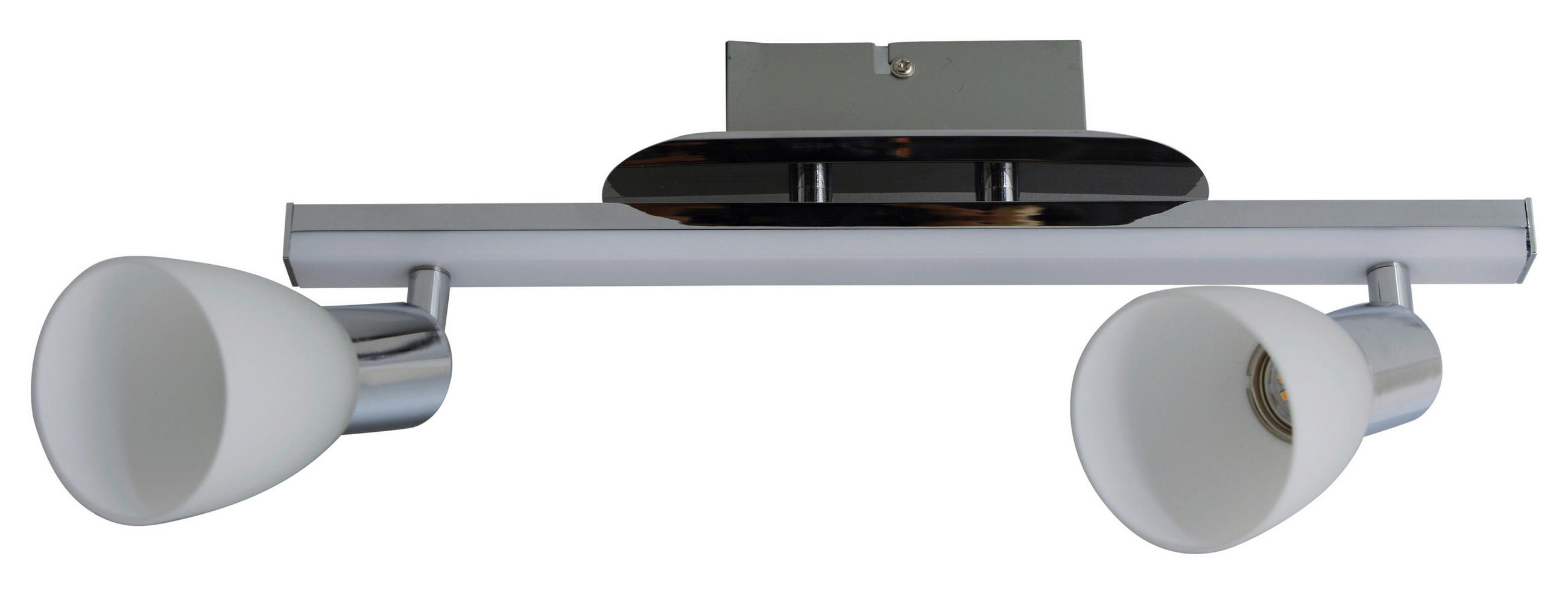 LED-STRAHLER   - Chromfarben/Opal, Basics, Glas/Kunststoff (8/39cm) - Näve