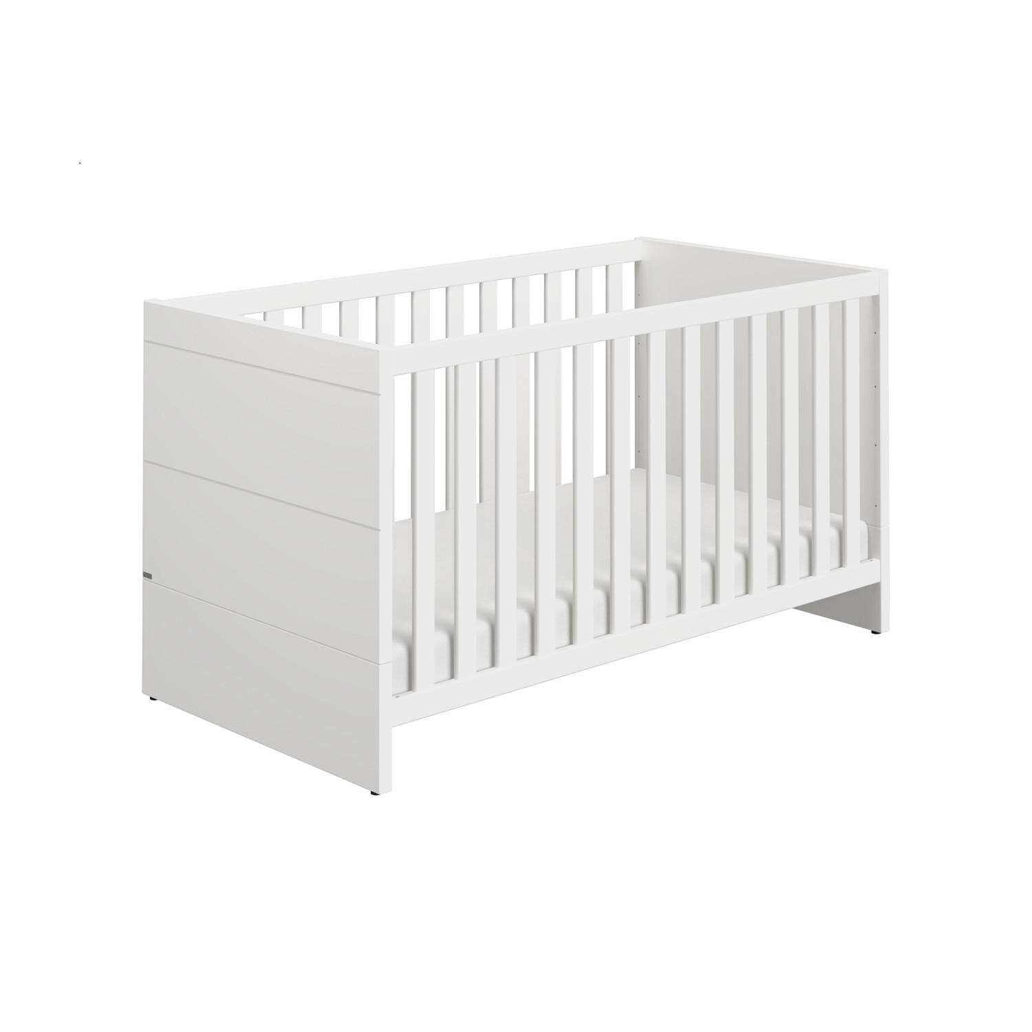 GITTERBETT Fiona 145/75,8/79,9 cm  - Weiß, Trend, Holz/Holzwerkstoff (145/75,8/79,9cm) - Paidi