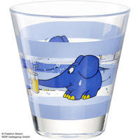TRINKGLAS 215 ml  - Cognac/Orange, KONVENTIONELL, Glas (8,5/9/8,5cm) - Leonardo