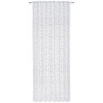 FERTIGVORHANG transparent  - Weiß/Grau, Design, Textil (135/245cm) - Esposa