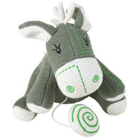 SPIELUHR DOLORES  - Grün, Natur, Textil (15/18cm) - Avelia