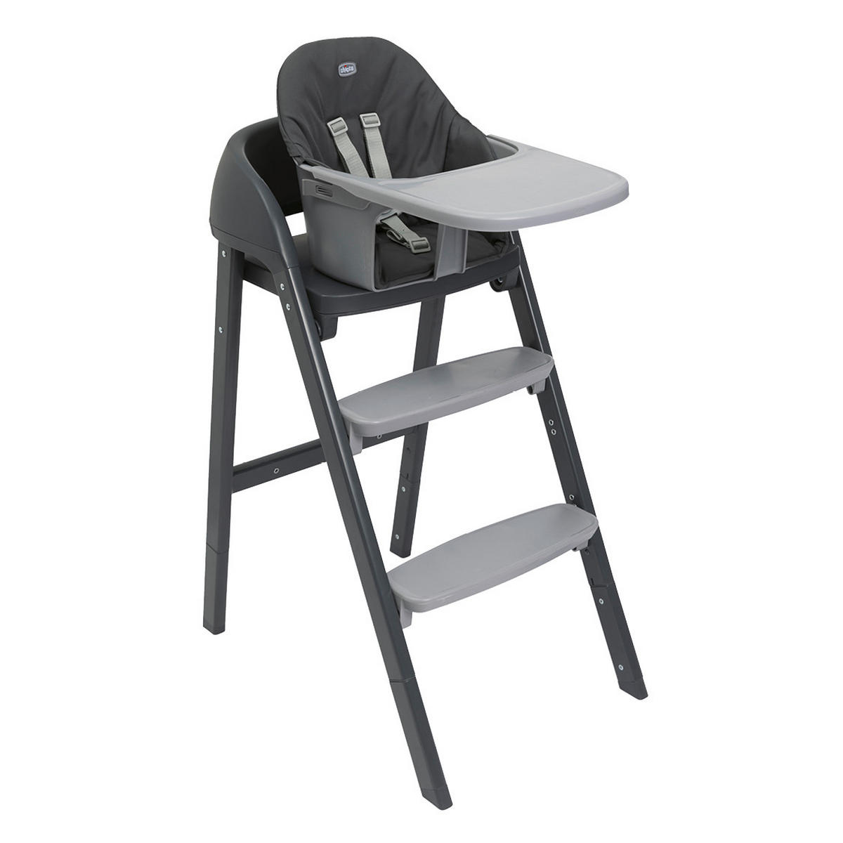 HOCHSTUHL CRESCENDO UP  - Schwarz, Basics, Kunststoff/Metall (45/85/102/65cm) - Chicco