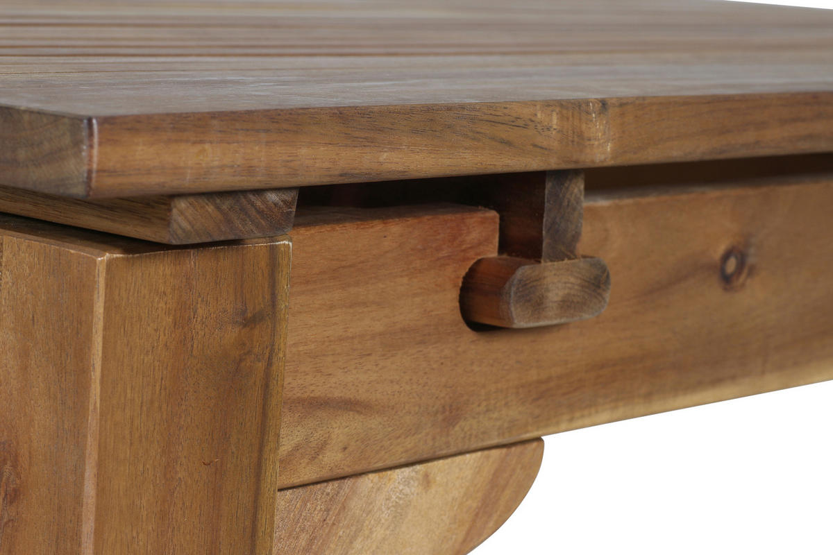 GARTENTISCH 150/100/74 cm Holz rechteckig  - Akaziefarben, KONVENTIONELL, Holz (150/100/74cm) - Siena Garden