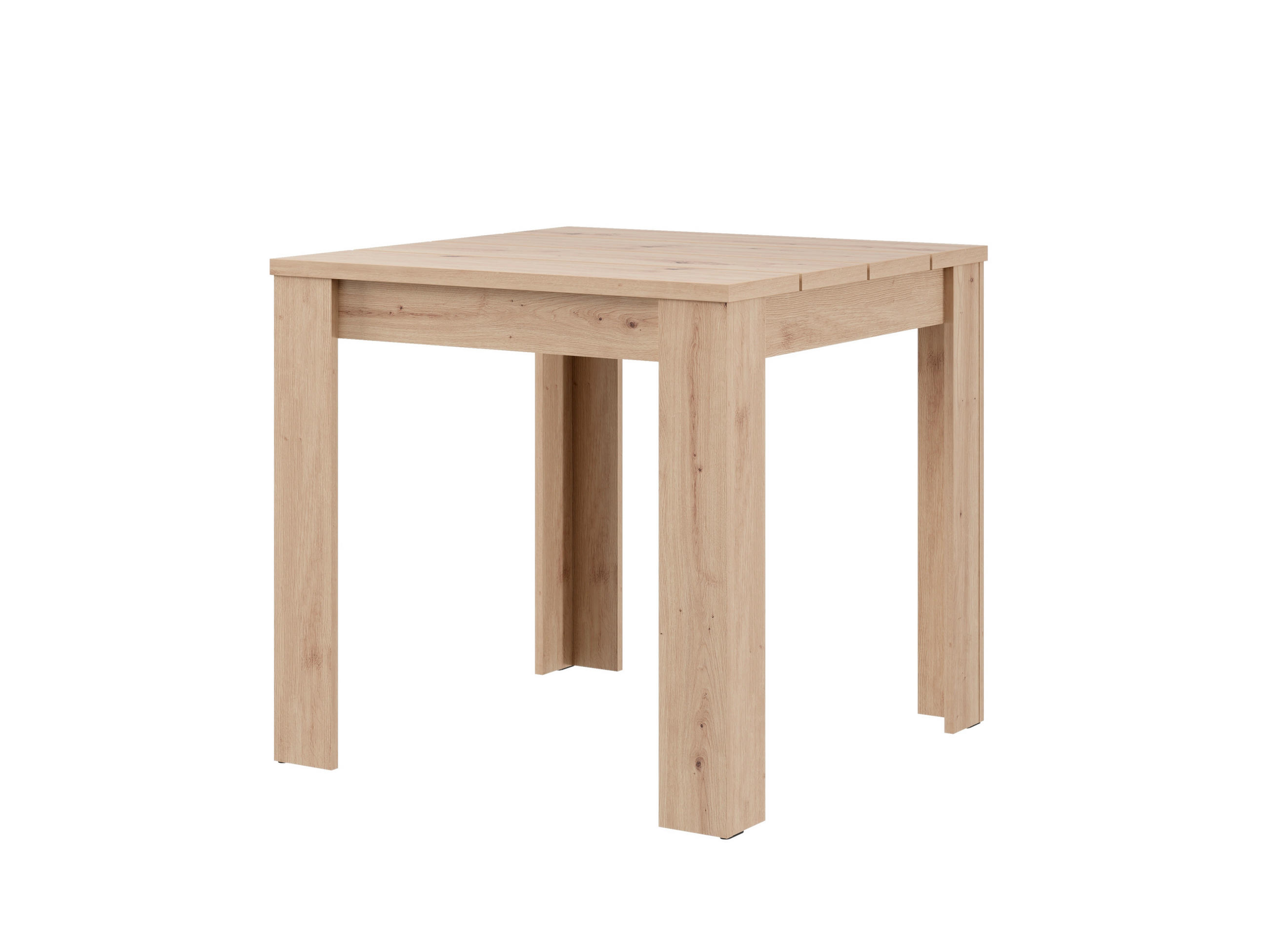 STOL ZA BLAGOVAONICU  hrast Artisan  drvni materijal  - hrast Artisan, Moderno, drvni materijal (80/80/75,5cm) - Boxxx