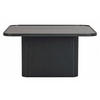 SOFFBORD i trä 80/80/40 cm  - svart, Klassisk, trä (80/80/40cm) - Rowico