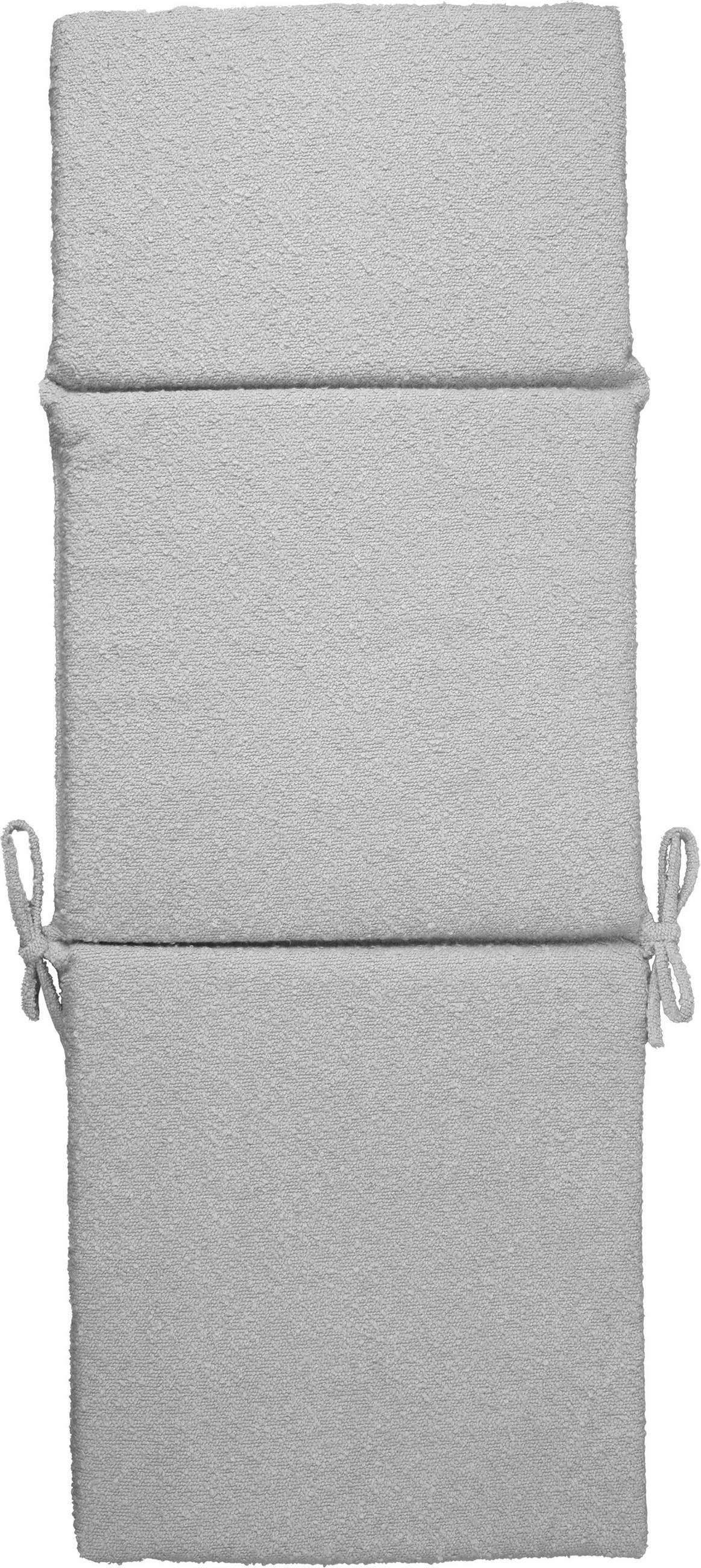 GARTENSITZKISSEN Grau Uni  - Grau, Konventionell, Textil (50/72/48cm) - Dieter Knoll