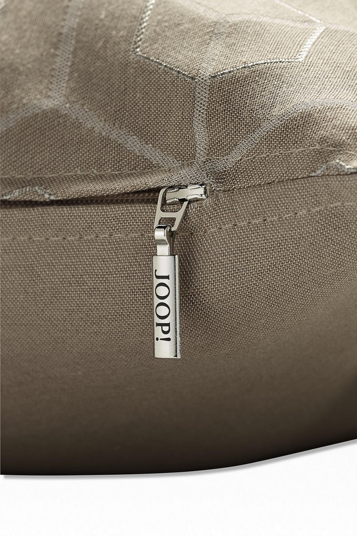 PREVLEKA BLAZINE 50/50 cm  - srebrne barve/bež, Design, tekstil (50/50cm) - Joop!