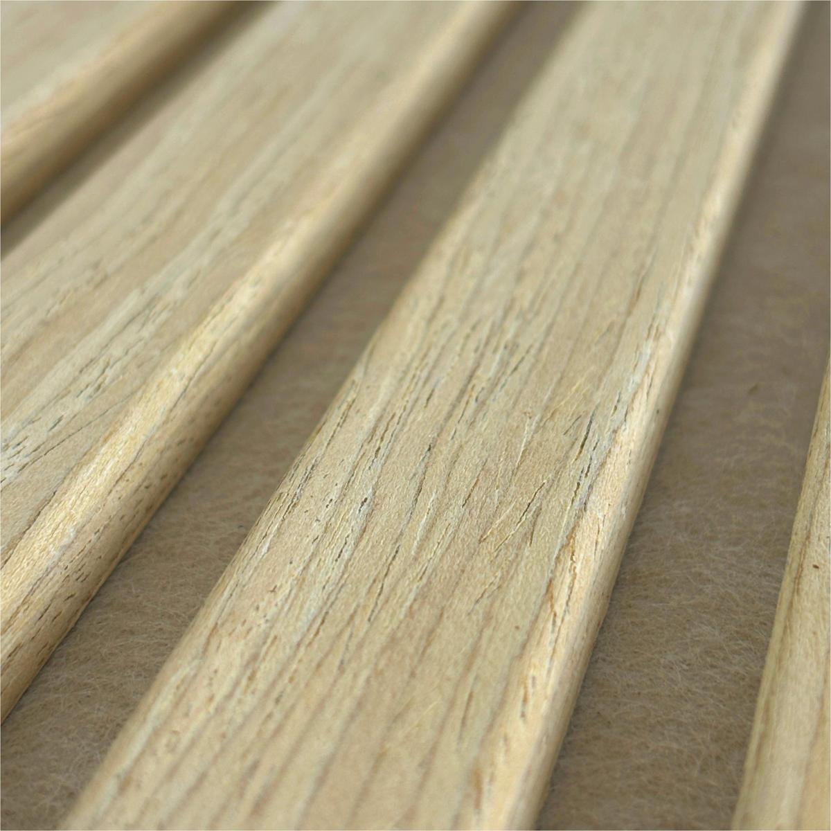 AKUSTIKPANEEL Echtholz Lean  - Eichefarben/Beige, KONVENTIONELL, Holz/Kunststoff (244/28/1.6cm) - Novel