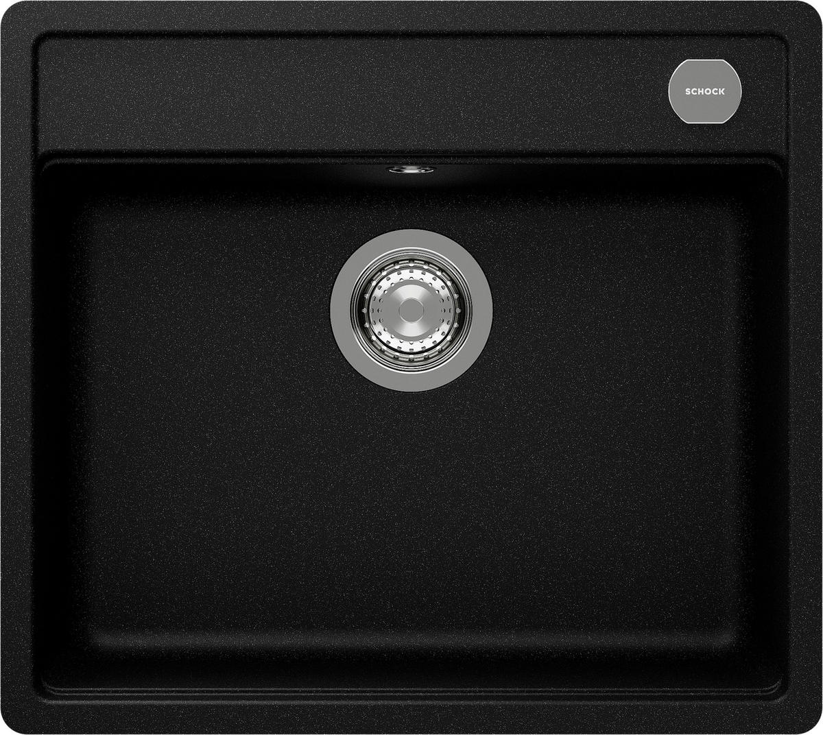 SPÜLE MONN100FBMAG  - Dunkelgrau, Basics, Stein (57/29/51cm) - Schock