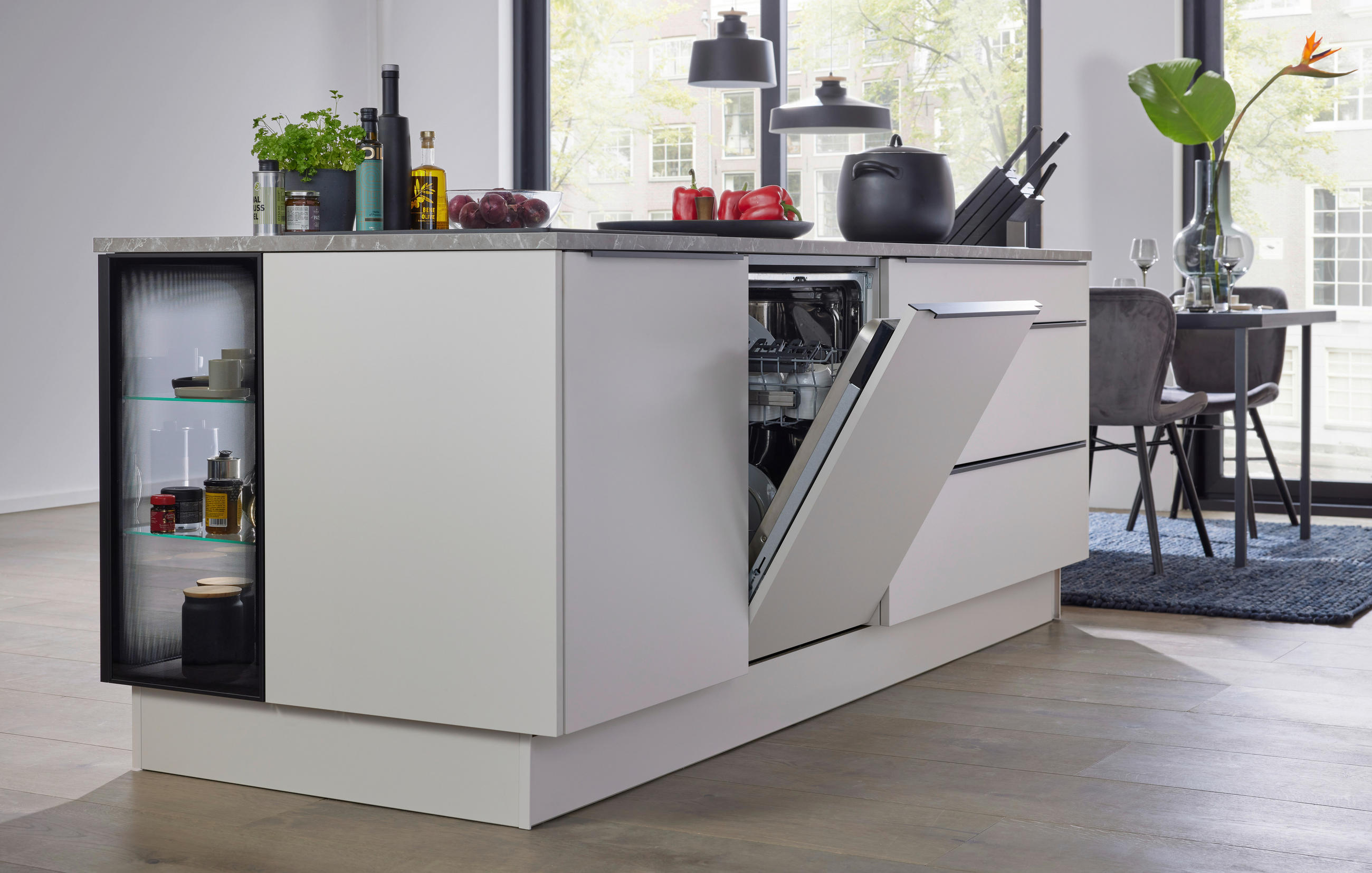 EINBAUKÜCHE  - Sahara, Design, Holzwerkstoff - Dieter Knoll