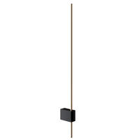 WANDLEUCHTE - Goldfarben/Schwarz, Trend, Metall (62,3/3/7cm) - MAYTONI