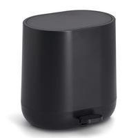 TRETEIMER 6 l  Kunststoff  - Schwarz, Basics, Kunststoff (26/22,5/26,5cm) - Zeller Present