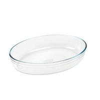 UGNSFORM   - transparent, Basics, glas (21/30cm) - Pyrex