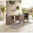GARTENSET Kunststoffgeflecht Aluminium - Dunkelbraun/Naturfarben, LIFESTYLE, Glas/Kunststoff - Ambia Garden GARTENSET Kunststoffgeflecht Aluminium - Dunkelbraun/Naturfarben, LIFESTYLE, Glas/Kunststoff - Ambia Garden