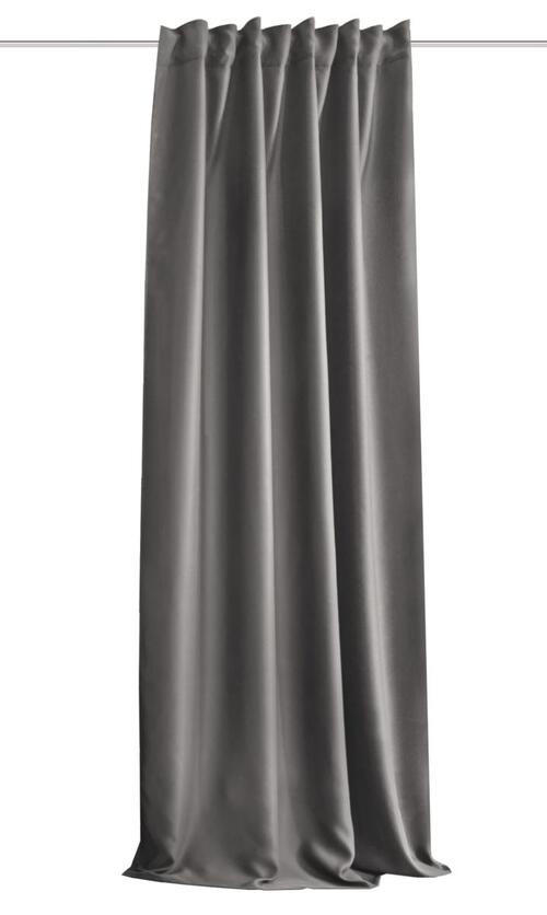 LÄRMSCHUTZVORHANG Verdunkelung  - Grau, KONVENTIONELL, Textil (135/160cm)