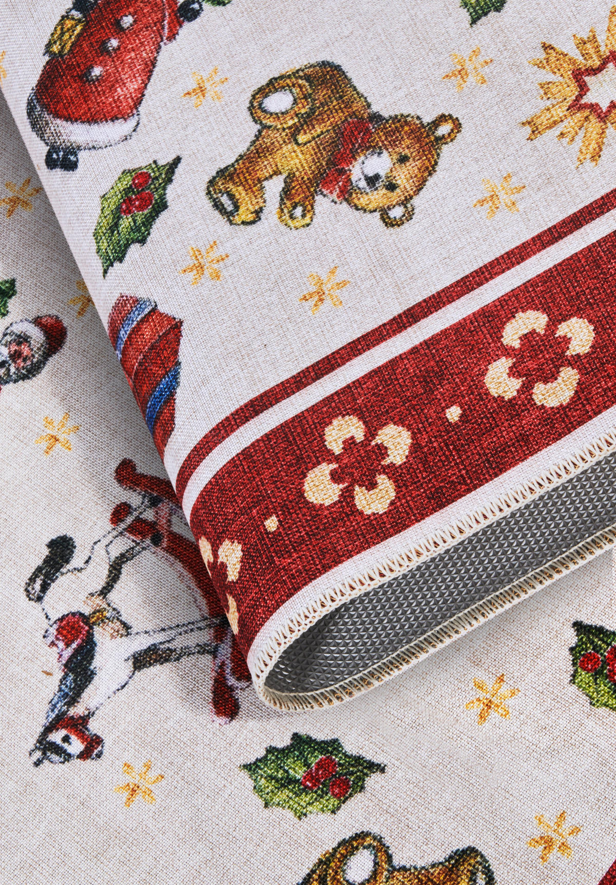 FLACHWEBETEPPICH 160/230 cm Toy's Delight Multicolor, Rot  - Rot/Multicolor, Trend, Kunststoff/Textil (160/230cm) - Villeroy & Boch
